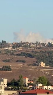 הכיבוש מבצע פעולות הפצצה בין העיירות קונין ואיינתה, דרומית ללבנון.