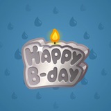 B-Day Candle #36