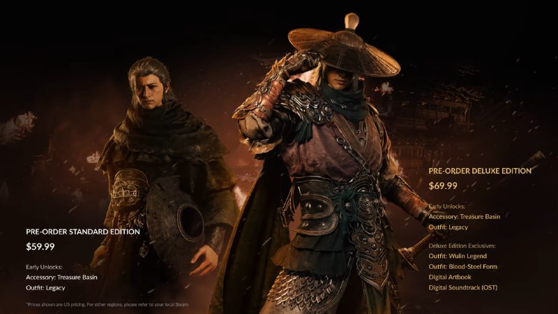 گیم‌فورسل: Phantom Blade Zero | تاریخ انتشار: چهارشنبه 6 آبان🇨🇳 8,464,000🇧🇷 9,450,000🇮🇳 9,583,000🇵🇰 9,610,000🇺🇦 10,663,000🇦🇷 10,674