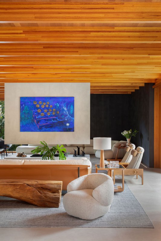 Этот дом холст, на котором тепло дерева и ясность дневного света рисуют живую картину спокойствия. Проект Magar o Lindenberg Arq - изображение 2 - этот, дом, холст