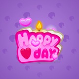 B-Day Candle #187