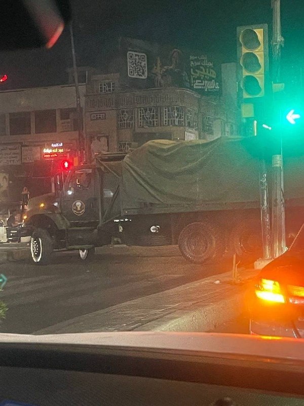 🔴שיירות של צבא עיראק נשלחו להתנגשות עם שלוחים (האשד א-שעבי).