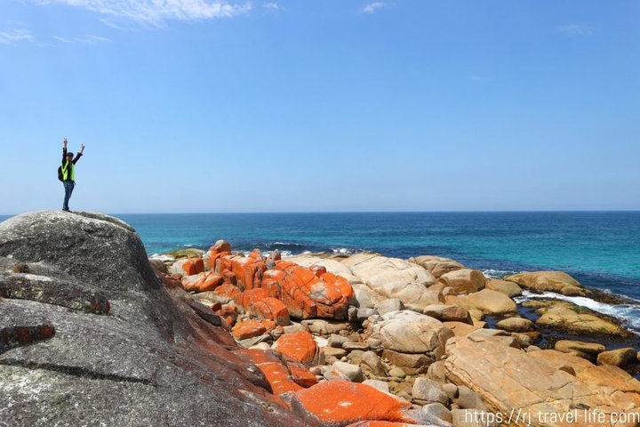 騎腳踏車狂遊塔斯馬尼亞火焰灣（Bay of Fires）