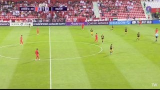 🎦 Shabab Al-Ahly's first goal against Caesar's trocar with Sardar Azmon's delivery