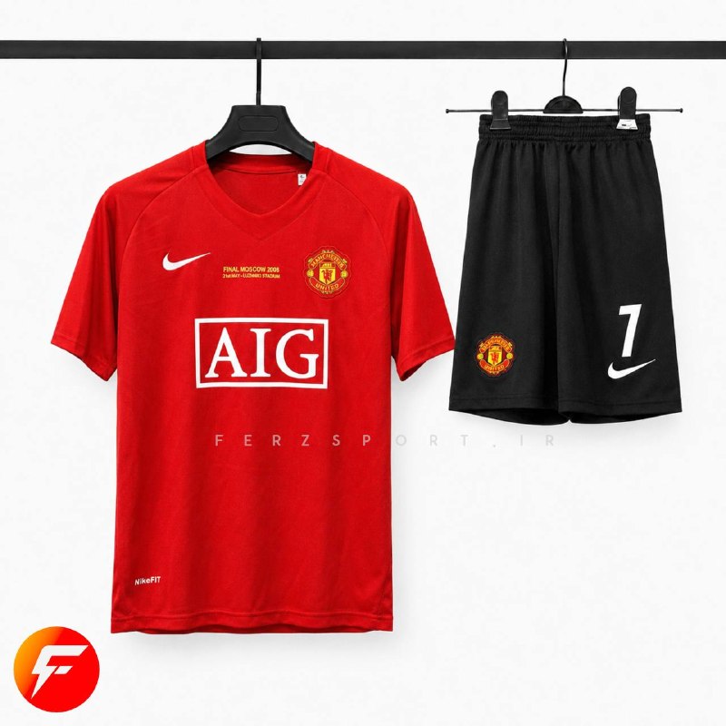 کیت و کفش فوتبال فرز اسپورت⚽️: کیت افسانه ای منچستریونایتد2008 مجدد داخل سایت شارررژژژژ شددد♥️🔥👕سایزبندی : S.M.L.XL.2XL✨ارزش ست : 2,500✈️ارسال به سراسر