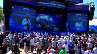 מפקד כוחות הצי הטורקי, אדמירל Ercüment Tatlıoğlu, ב-TEKNOFEST Mavi Vatan: