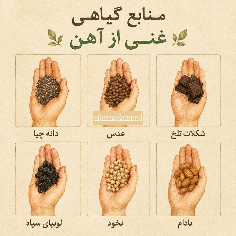 مجله هنرى ژوان🕊: @zhuanchannelعلائم فقر آهن میتونه از خیلی خفیف شروع بشه و با شدیدتر شدن کمبود آهن واضحتر بشه. شایعترینها اینان:خستگی