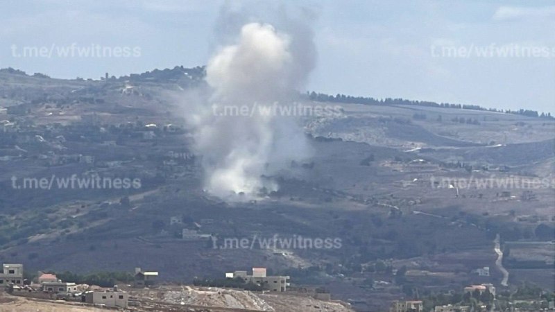 ️🇱🇧🇮🇱 פיצוץ ישראלי מכוון לעיר חולה, דרום לבנון.