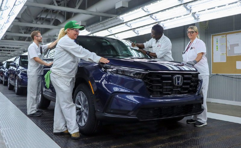 Прибыль Honda за первый квартал упала вдвоеОперационная прибыль Honda за I кварт