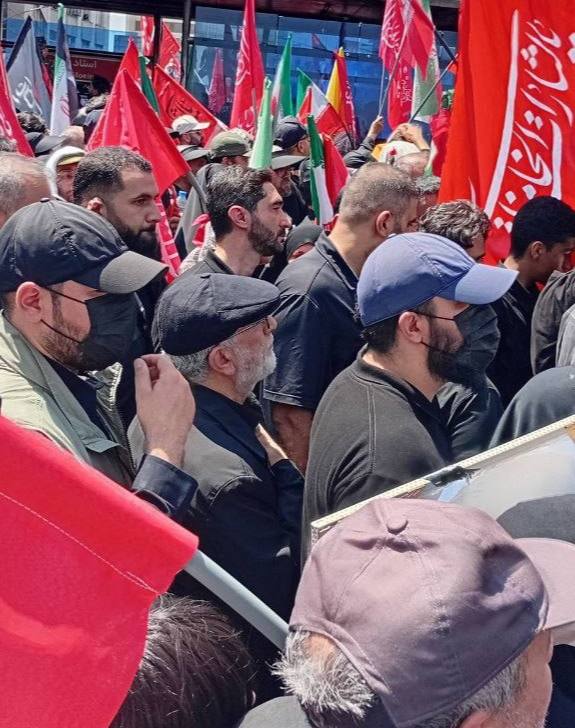 המפקד הגנרל איסמעיל קאאני היה בין המוני האבלים על האימאם הגדול ומשפחתו המכובדת