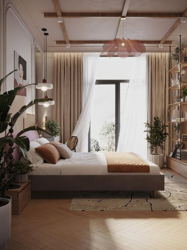 Красивый проект спальни МЫ В МАХ подписаться | Дизайн интерьера| Ремонт - изображение 4 - красивый, проект, спальни