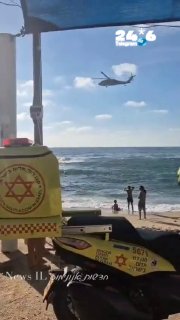 נמשכים החיפושים אחר נער שנסחף בחוף לא מוכרז סמוך לפלמחים