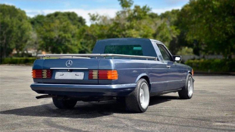 На eBay продают пикап Mercedes-Benz S-класса 2