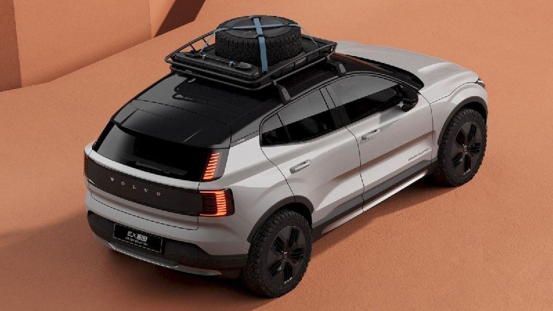 Компания Volvo представила внедорожную версию кроссовера EX30