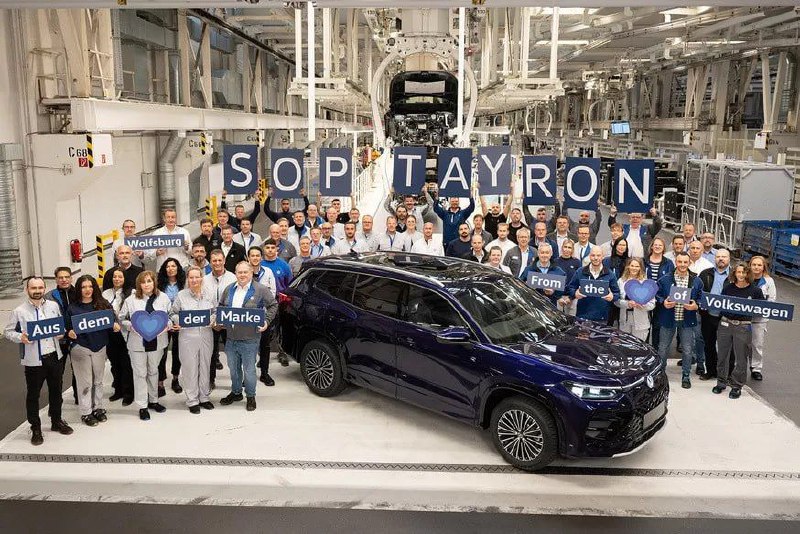 Volkswagen начал выпуск кроссовера Tayron для Европы