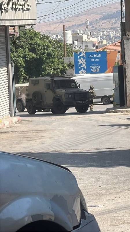 כוחות הכיבוש מסתערים על העיירה בית פוריק, מזרחית לשכם