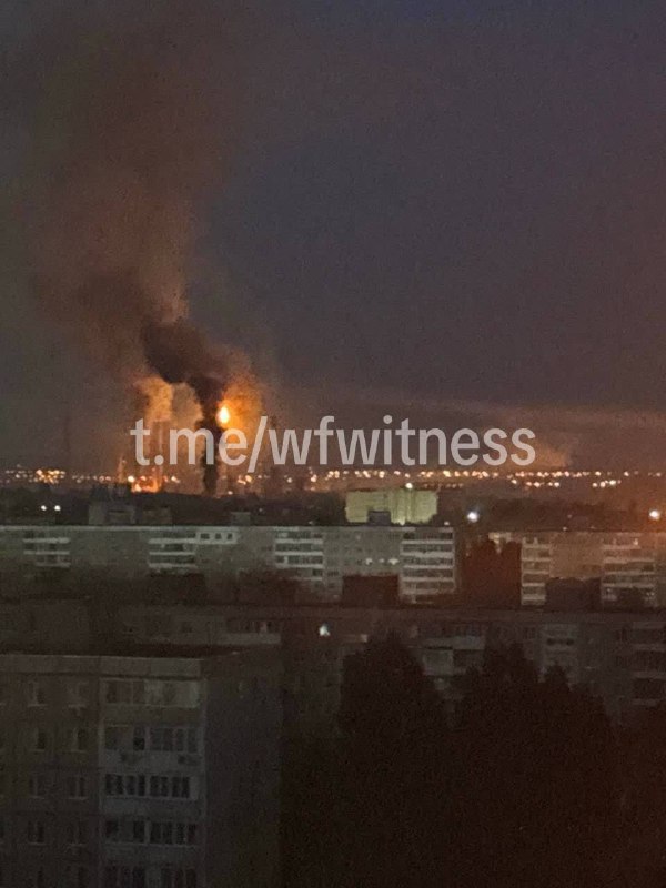 מדיווחים עולה כי בית הזיקוק לנפט סרטוב ברוסיה היה נתון למתקפה קרקעית
