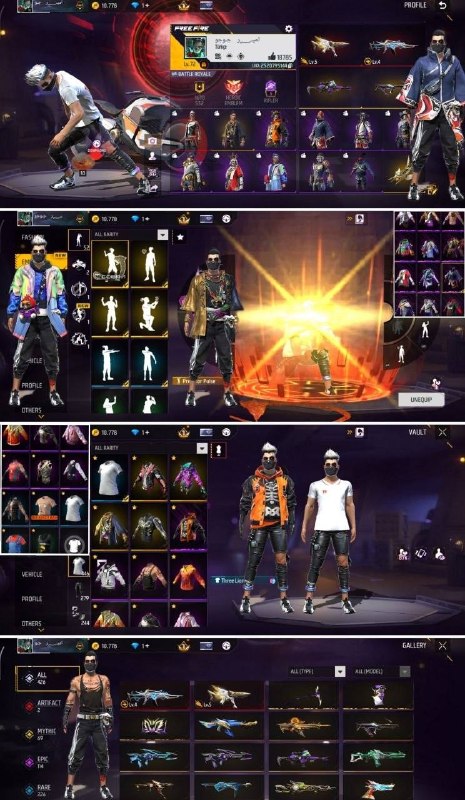 دنیای اکانت فری فایر freefire: 4980. Gh