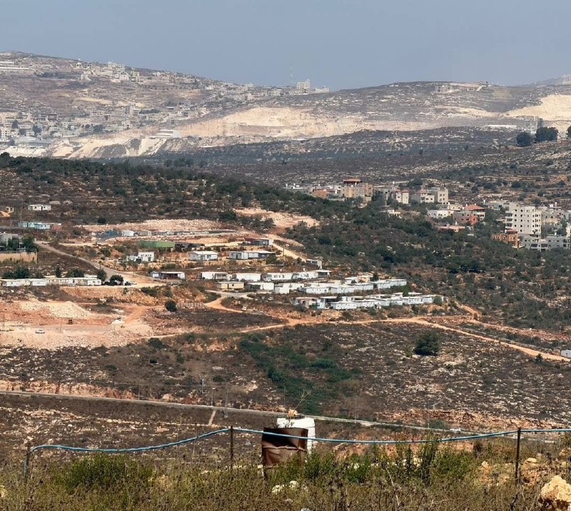 דחוף: הכיבוש מקים יחידות התיישבות חדשות על האדמות שבין הישובים יאסוף ואיסקקה, מזרחית לסלפית.