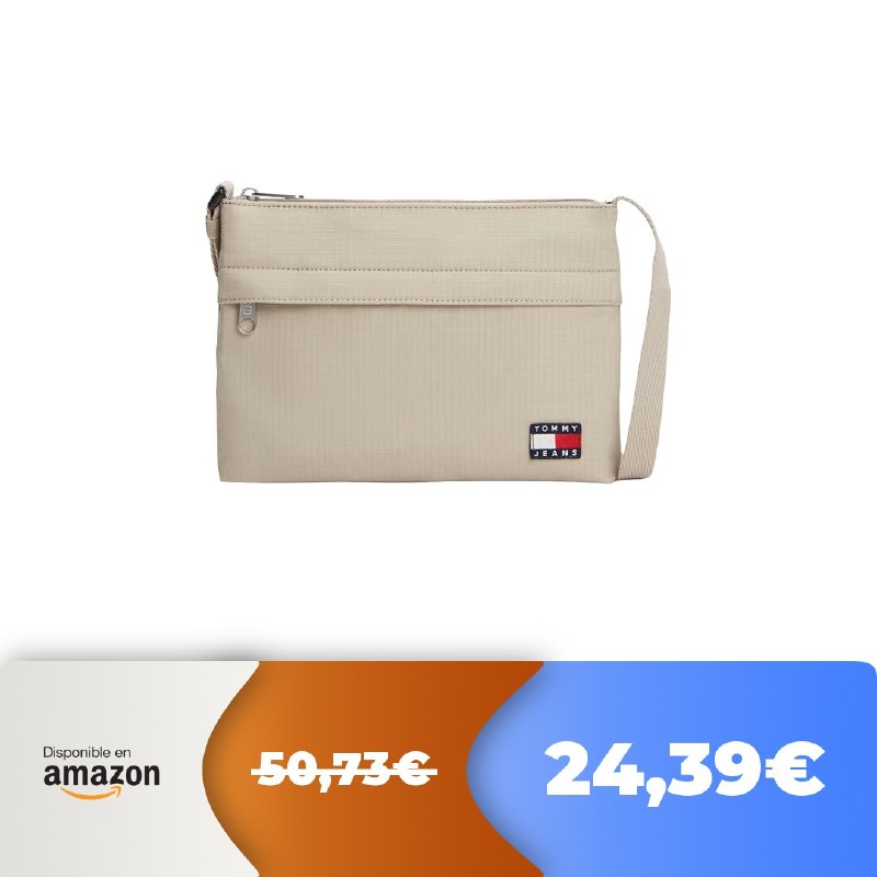 🔥 Tommy Jeans Bolso de hombro Tjm Ess Daily Ripstop  🤯 -52%! MEGAprecio! 🔎 Moda 
