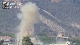 ️🇱🇧🇮🇱 צילומים המציגים את הפיצוץ הישראלי בעיירה אל מנצורי, דרום לבנון.