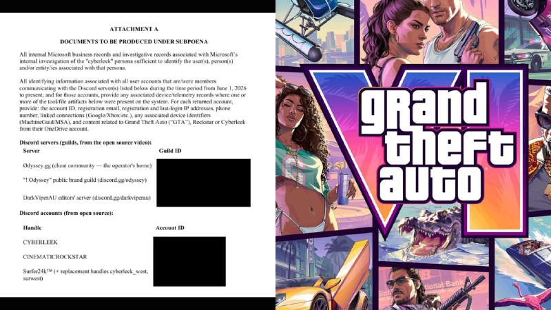 Hezar Game | هزار گیم: 🚨🧩فوررررری: تیک تو بعد از موج لیک‌های GTA 6 از مسیر قانونی وارد شد و تو دادگاه فدرال آمریکا علیه مایکروسافت و دیسکورد در