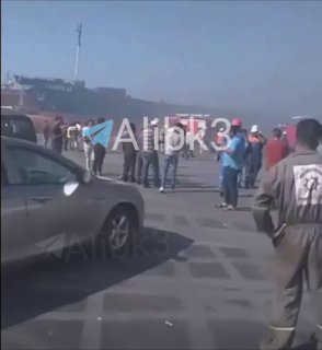 ספינת המטרה במצרים, מיכלי אחסון גז ניזוקו גם הם.