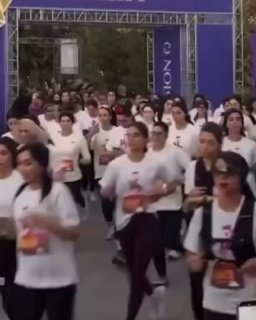 🔸 A 10 km running race in Tehran was held on Friday September 27 with a large participation of women.