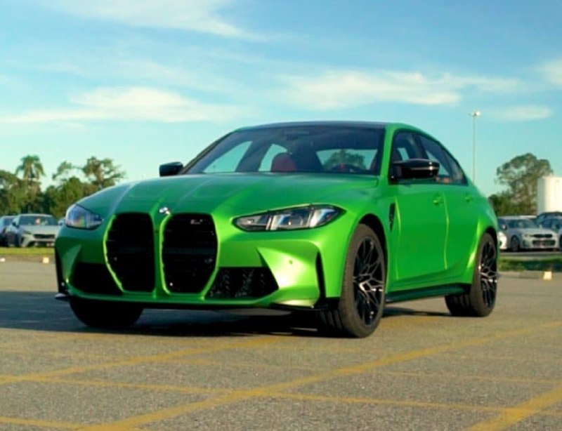 Первые BMW M3 G80 с Individual-покраской наконец приземлились в Бразилии: в стар