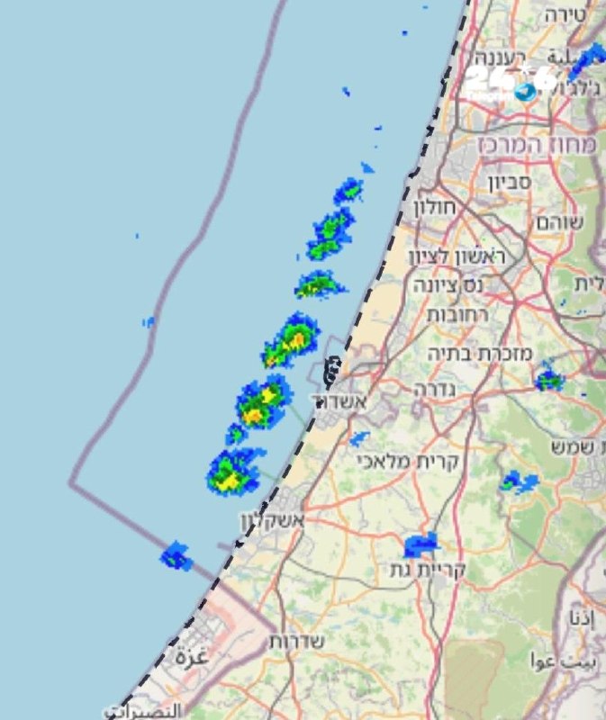 🇮🇱 הנה גם הזמן של המרכז הגיע לקבל גשם טוב. שלמה מזג אוויר.