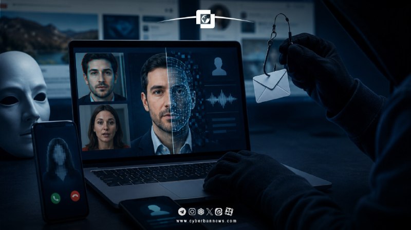 خبرگزاری سایبربان| Cyberbannews: 🪙 هوش مصنوعی ساخت دیپ‌فیک را برای مجرمان سایبری آسان‌تر کرد🔺 کارشناسان امنیت سایبری هشدار داده‌اند ابزارهای هوش مصنوعی و