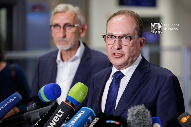 ️🇩🇪🇷🇺 שר הפנים הגרמני אלכסנדר דוברינדט הציע ששחקן ממלכתי עומד מאחורי מזל"ט עמוס בחומרי נפץ שנמצא בנמל ה…