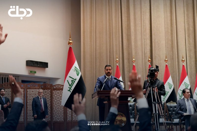 بالصور.. جانب من حضور رئيس الوزراء علي الزيدي جلسة التصويت على استكمال الكابينة الوزارية