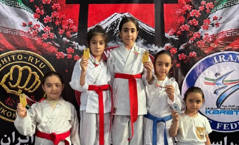 تهران نیوز: شیر دختران صباشهری بر سکوی افتخار کشور درخشیدند🔹مسابقات کشوری کاراته در سبک شیتوریو شوکوکای یونیون ایران با حضور ورزشکار