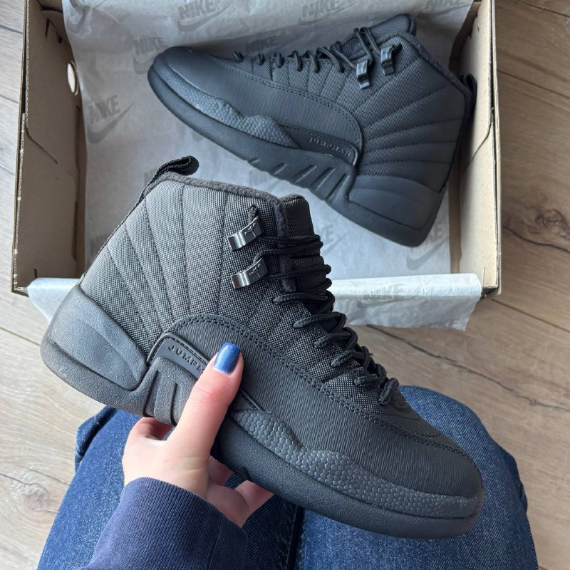 Jordan Jordan 12 Retro Triple Black, фото 3