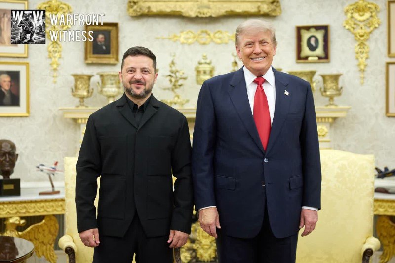 ️🇺🇦🇺🇸 נשיא אוקריאן וולודימיר זלנסקי תיאר את פגישתו עם נשיא ארה"ב טראמפ בחדר הסגלגל כטובה, והודה לארה"ב…