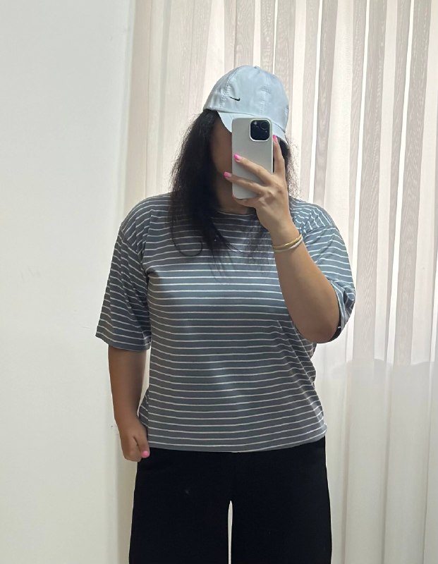 👕sahar👙👜: تیشرت باکسی🏖️🛵☀️🌟🌻📍جنس تیشرت:نخ پنبه درجه یک📍سایز تیشرت :فری سایز۳۸،۴۶باتوجه به استایلت مناسب همه سایز📏📐دورسینه:۱۱۲ سا
