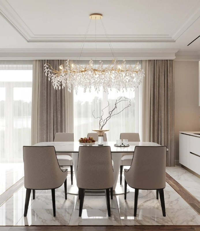 Проект кухни-гостиной в Москве в классическом стиле. Сохраните? Дизайнер Елена Савинова - изображение 3 - проект, кухни, гостиной