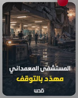 تعطل المولد يترك مستشفى المعمداني بلا كهرباء في غزة