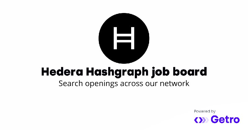 Hedera Hashgraph Job Board
