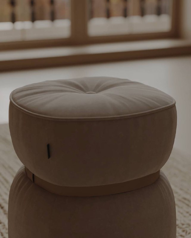 Пуф LOOP это гармония классической формы и современного дизайна. А этот оригинальный пояс из натуральной кожи внесет дополнительный штрих в стилиза... - изображение 3 - пуф, loop, это