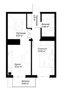 Продаю 2-х комнатную квартиру ЖК Oz Zamin (Golden House)