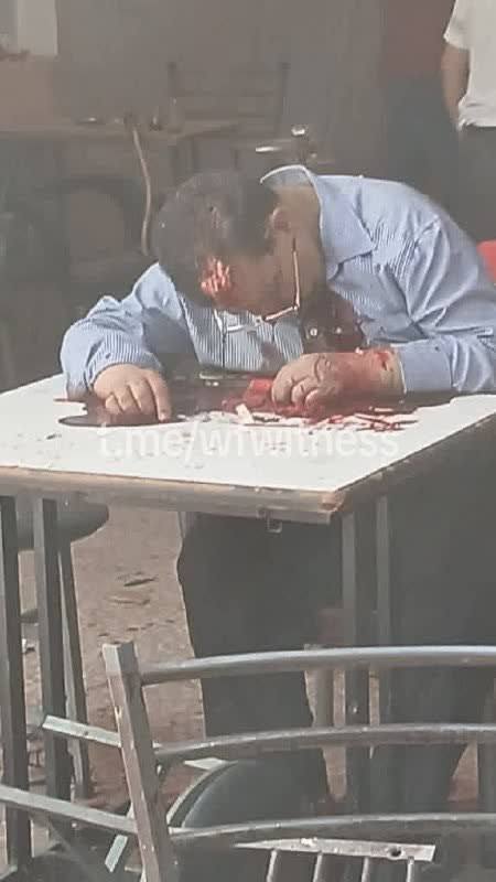 תיעוד נוסף מפיצוץ בבית קפה בדמשק