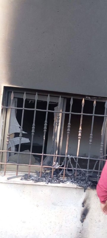 Settlers set fire to sections of mosque in Bazaria village