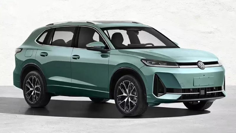 Volkswagen Tiguan получит удлиненную версию с гибр...