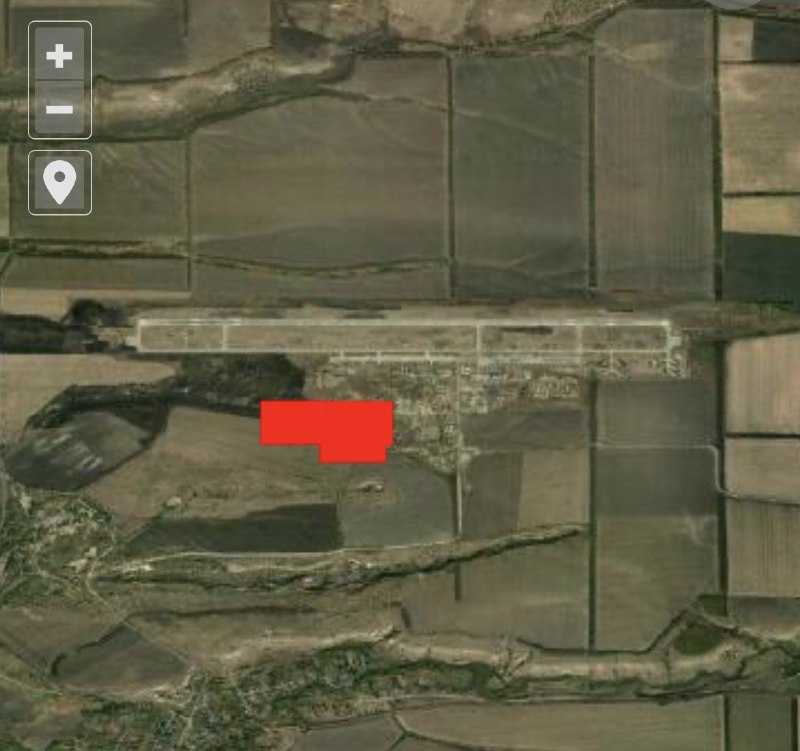 NASA FIRMS מציגה שריפה גדולה בבסיס האוויר מילרובו, רוסיה, בעקבות תקיפות המל"טים של אוקראינה אמש.