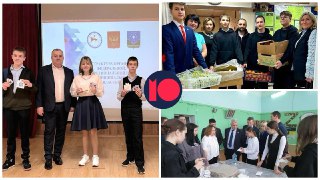 🏫🗳Пошли подарки к выборам-2026: детям раздают фрукты и гаджеты. Единороссы воспользовались праздниками и экзаменами для старта агитации в школах — прямо запрещенной по законуЛучшем местом для старта кампании по выборам Госдумы и раздачи агитпродукции парти