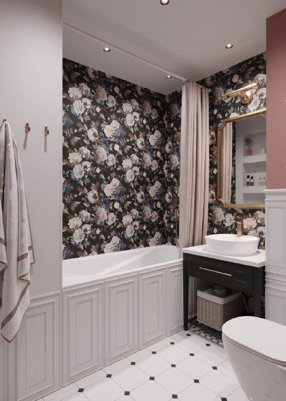 Квартира 41 м для девушки Главной задачей стало создание яркого, тёплого и по-настоящему оригинального интерьера. Каждая деталь здесь подчинена иде... - изображение 9 - пространство, полностью, интерьер