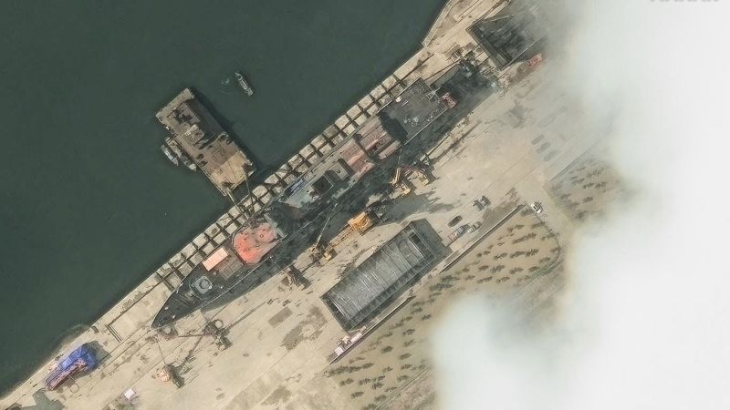 Kim Jong Un’s fury after watching North Korea’s new navy destroyer crippled in botched launch