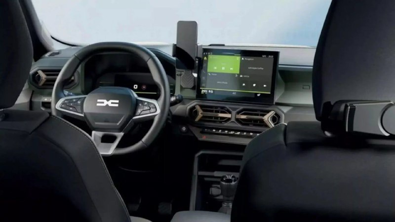 Dacia превратила новый Duster в пикап 4